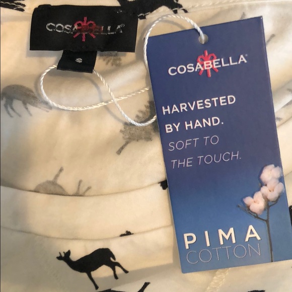 NEW Anthropologie Cosabella Woodland sleep shirt - Picture 3 of 5